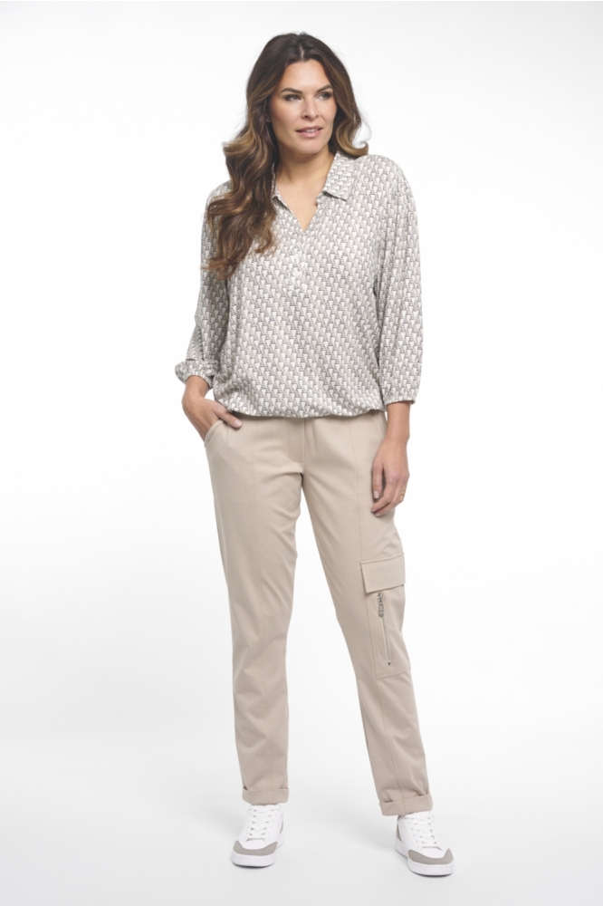 Zoso beige dames blouse | Model