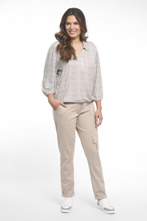 Zoso beige dames blouse | Model