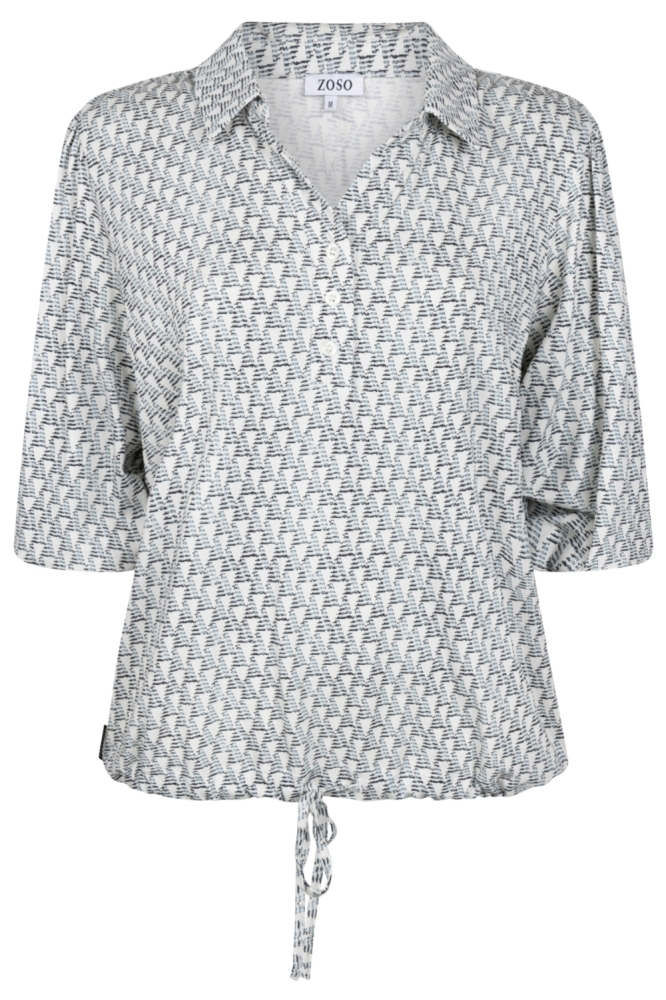 Zoso witte dames blouse | Vooraanzicht
