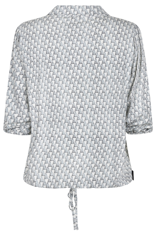 Zoso witte dames blouse | Achteraanzicht