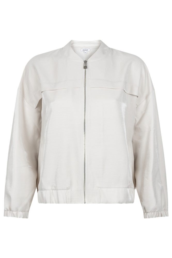Zoso beige dames jas | Vooraanzicht