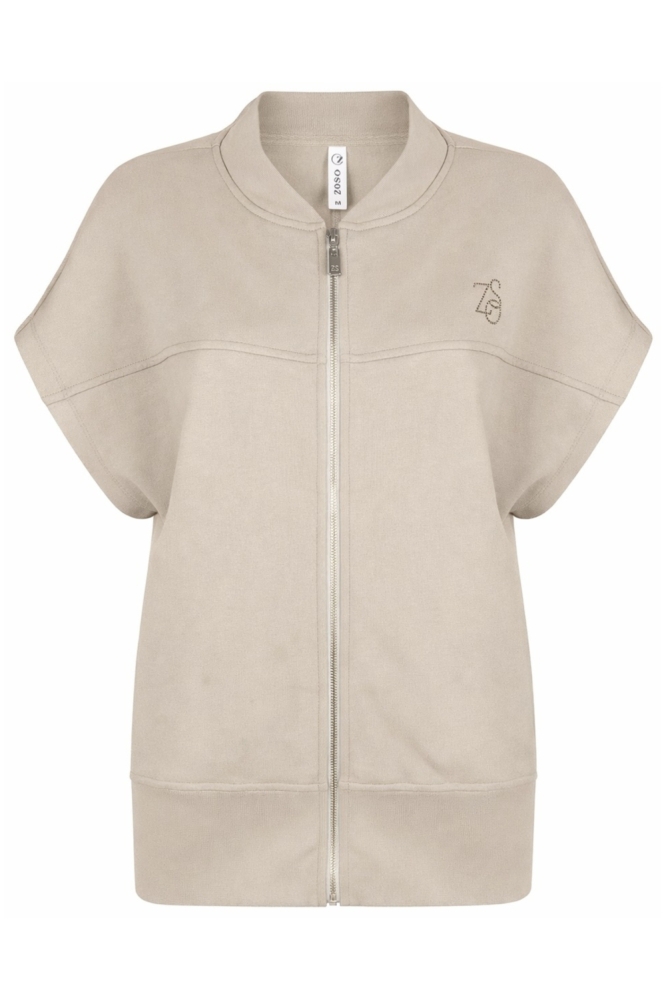 Zoso zand dames vest | Vooraanzicht