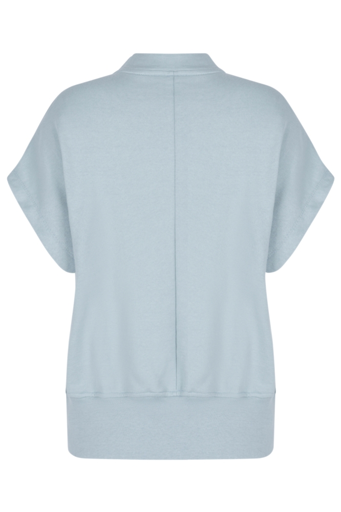 Zoso blauwe dames vest | Achteraanzicht