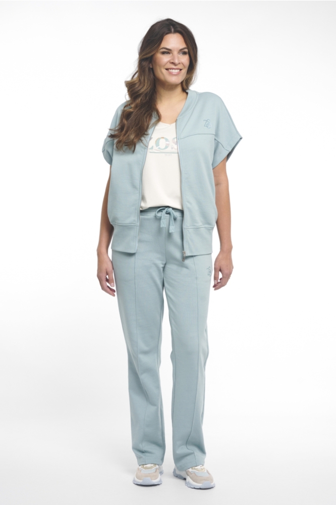 Zoso blauwe dames vest | Model