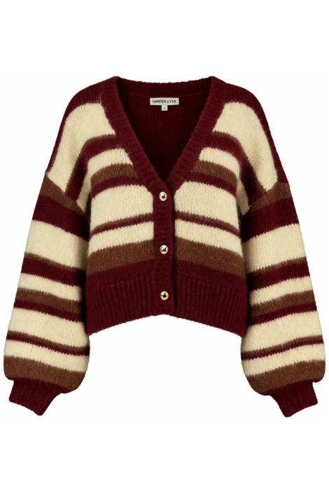 Harper & Yve rode dames vest | Vooraanzicht