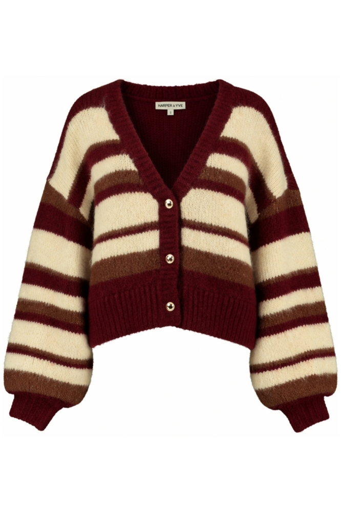 Harper & Yve rode dames vest | Vooraanzicht
