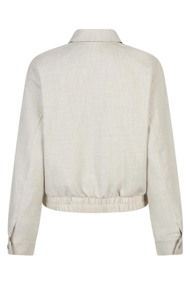 Red Button beige dames jas | Achteraanzicht