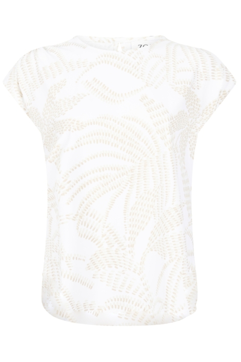 Zoso witte dames top | Vooraanzicht