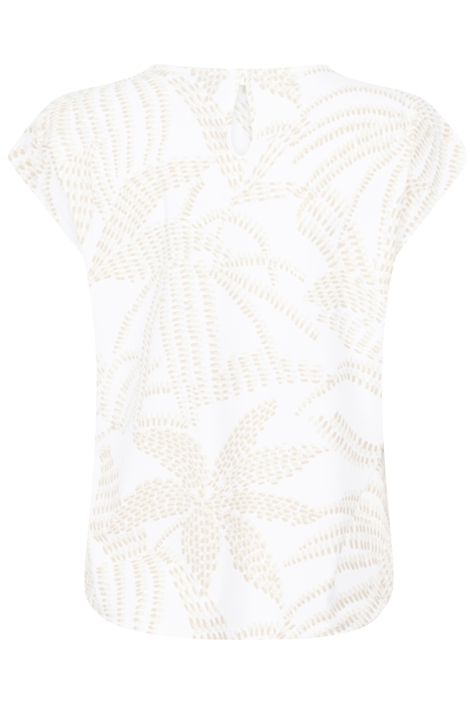 Zoso witte dames top | Achteraanzicht