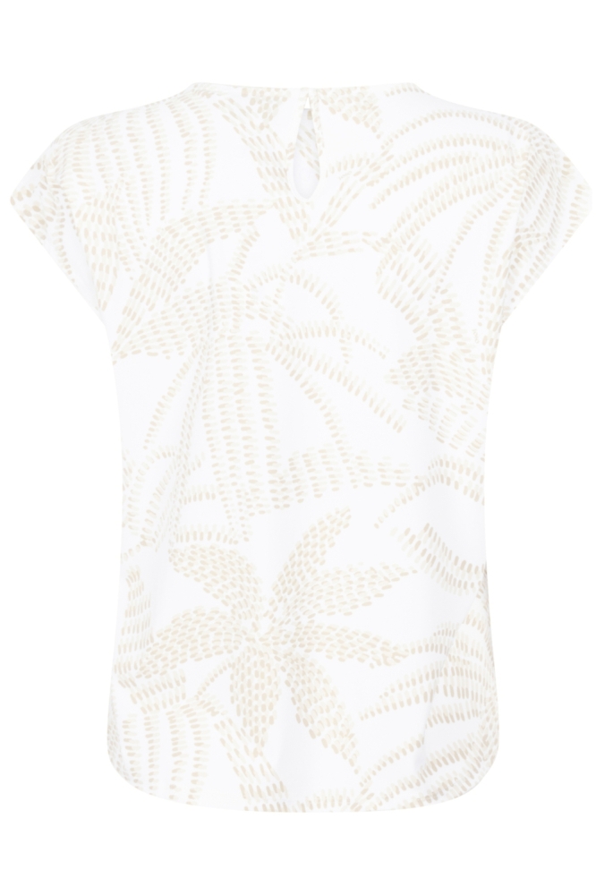 Zoso witte dames top | Achteraanzicht