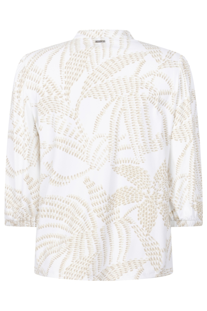 Zoso witte dames blouse | Achteraanzicht