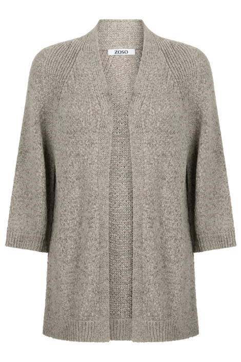 Zoso groene dames vest | Vooraanzicht