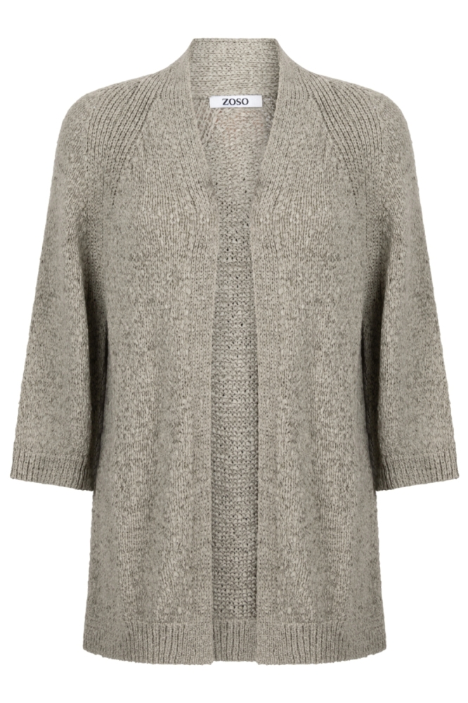 Zoso groene dames vest | Vooraanzicht