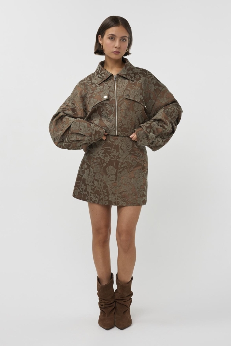 Studio Amaya groene dames jas | Model