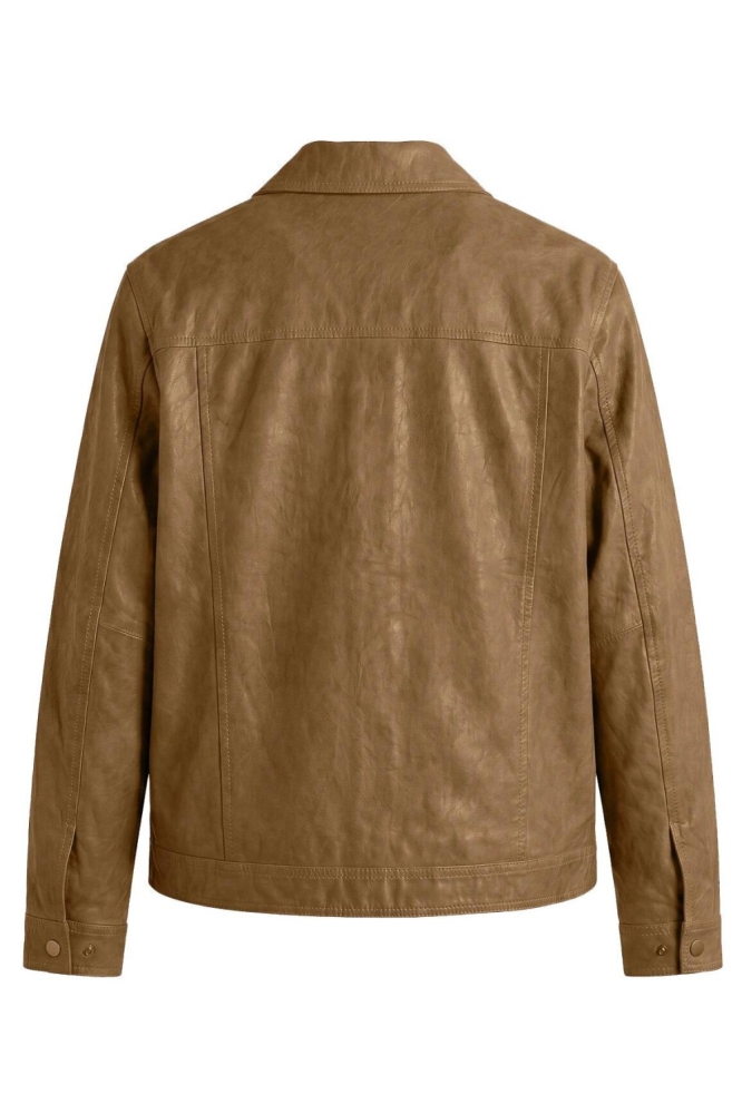 Antony Morato beige heren jas | Achteraanzicht