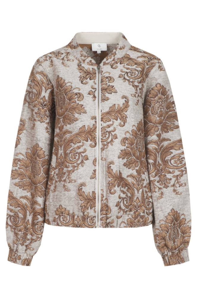 C&S The Label beige dames jas | Vooraanzicht