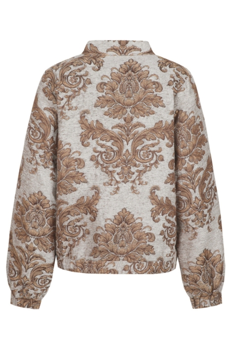 C&S The Label beige dames jas | Achteraanzicht