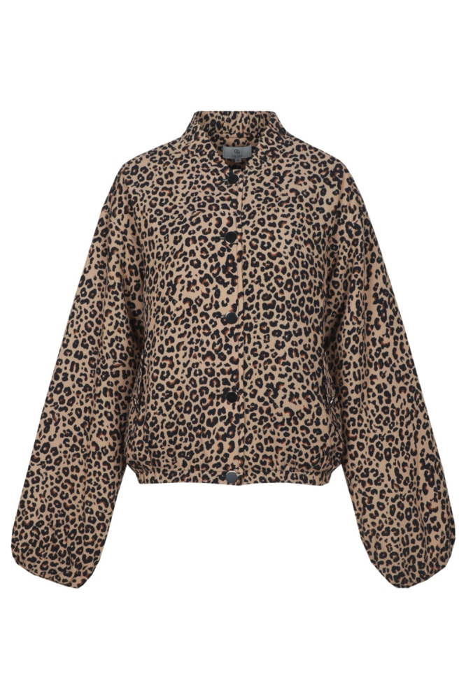 C&S The Label bruine dames jas | Vooraanzicht
