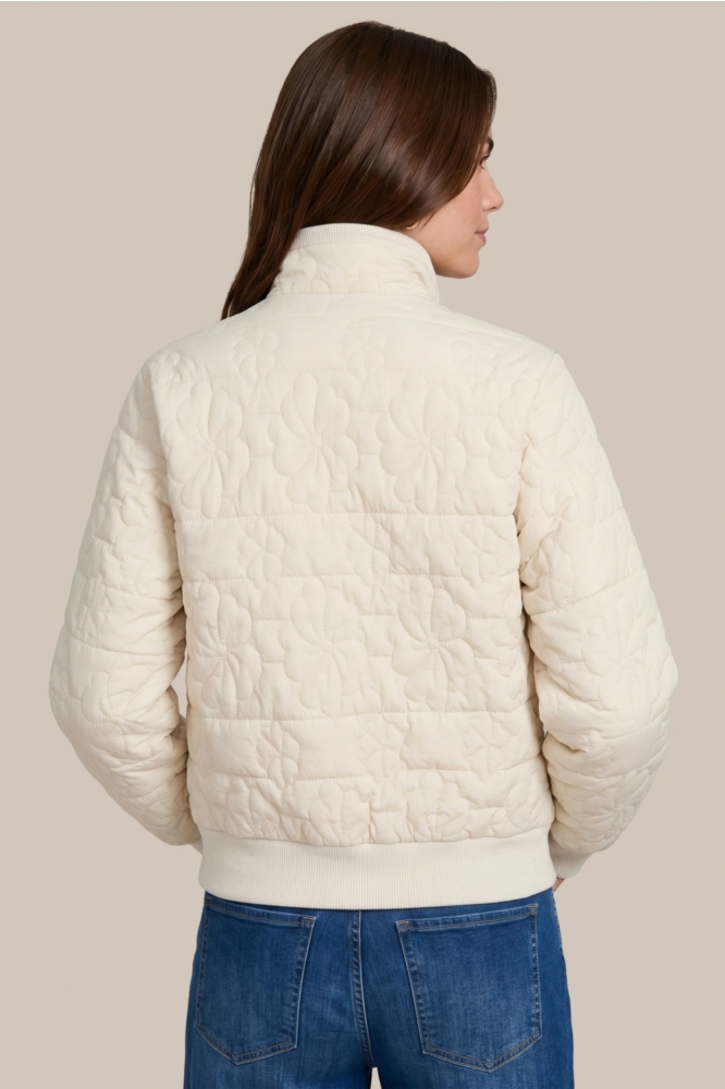 C&S The Label zand dames jas | Model achteraanzicht