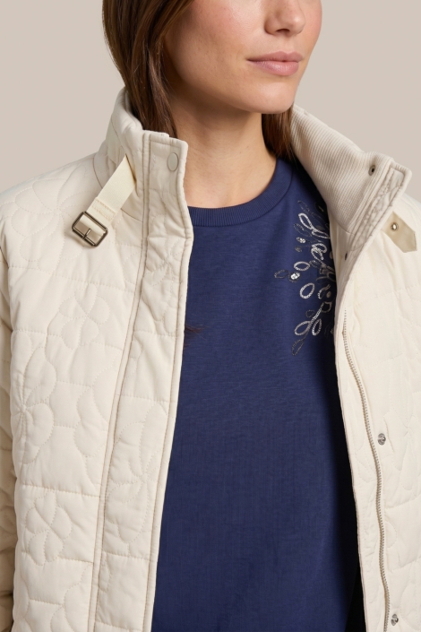 C&S The Label zand dames jas | Close up