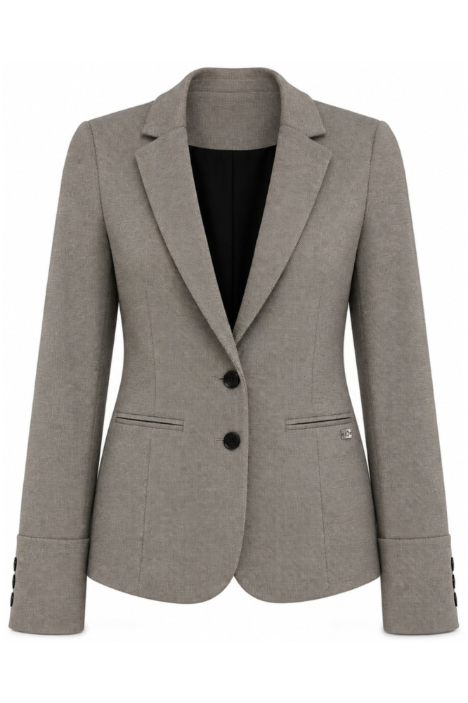 TQ Amsterdam beige dames blazer | Vooraanzicht