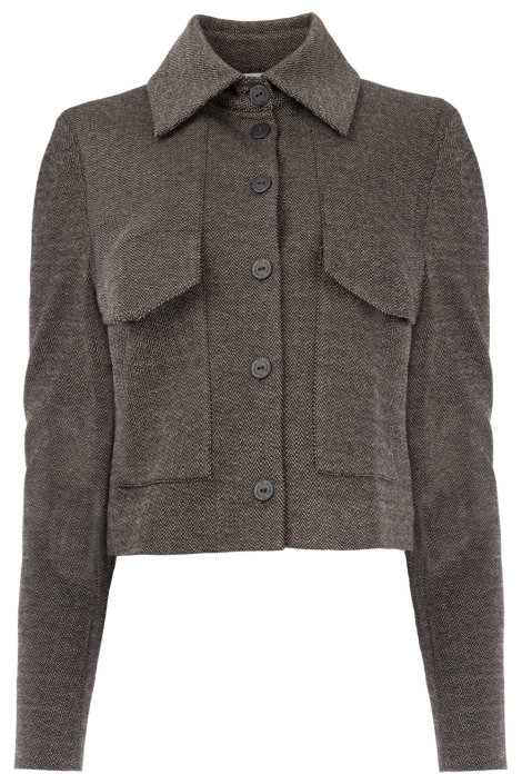 TQ Amsterdam bruine dames blazer | Vooraanzicht