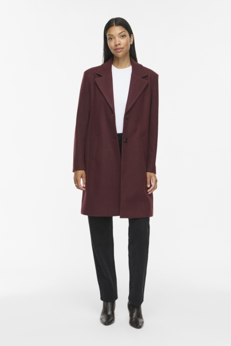 Vila bordeaux dames jas | Model