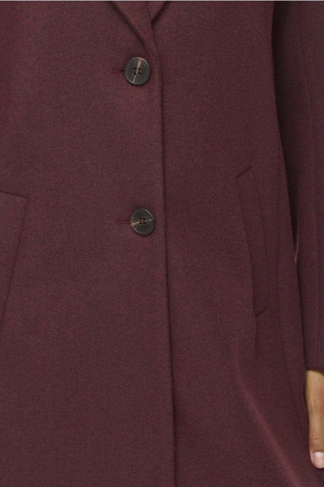Vila bordeaux dames jas | Unique Selling Point
