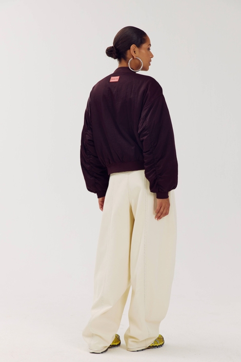 Harper & Yve paarse dames jas | Model