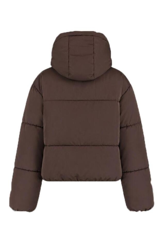 Harper & Yve bruine dames jas | Achteraanzicht