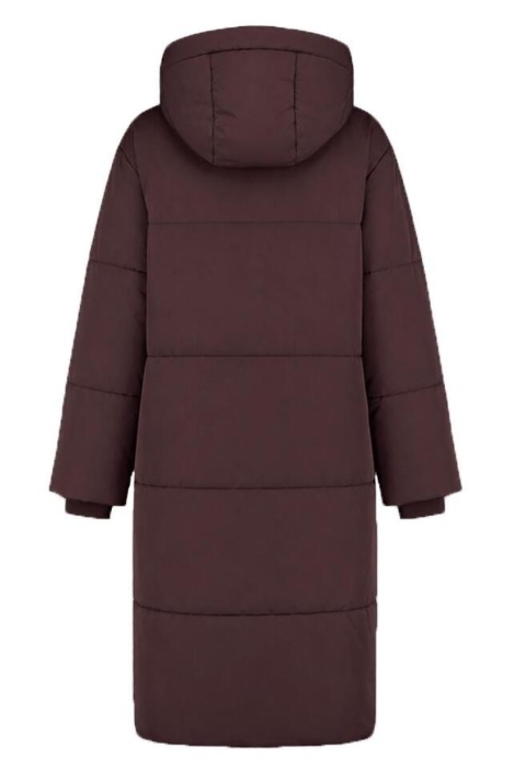 Harper & Yve bruine dames jas | Achteraanzicht