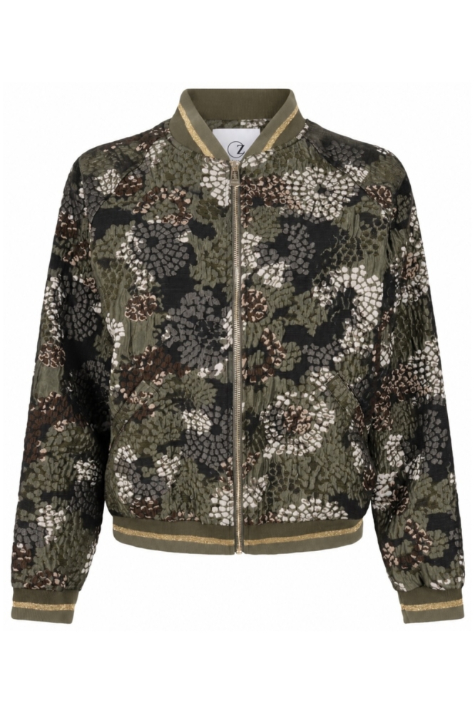 Zoso groene dames vest | Vooraanzicht