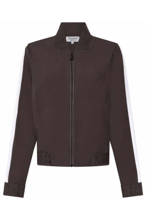 Zoso bruine dames vest | Vooraanzicht