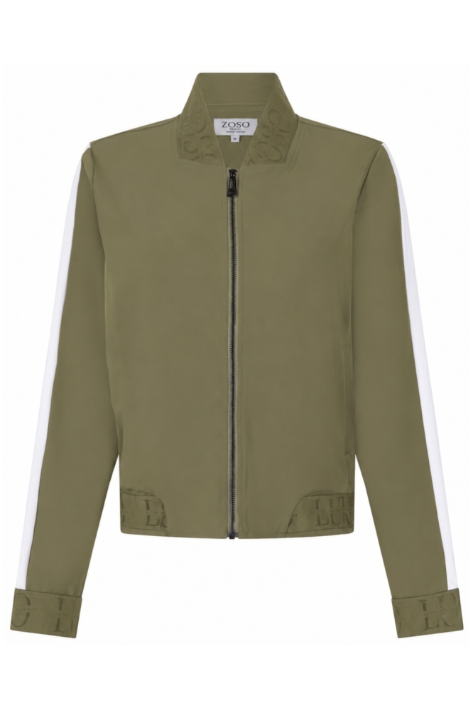 Zoso groene dames vest | Vooraanzicht