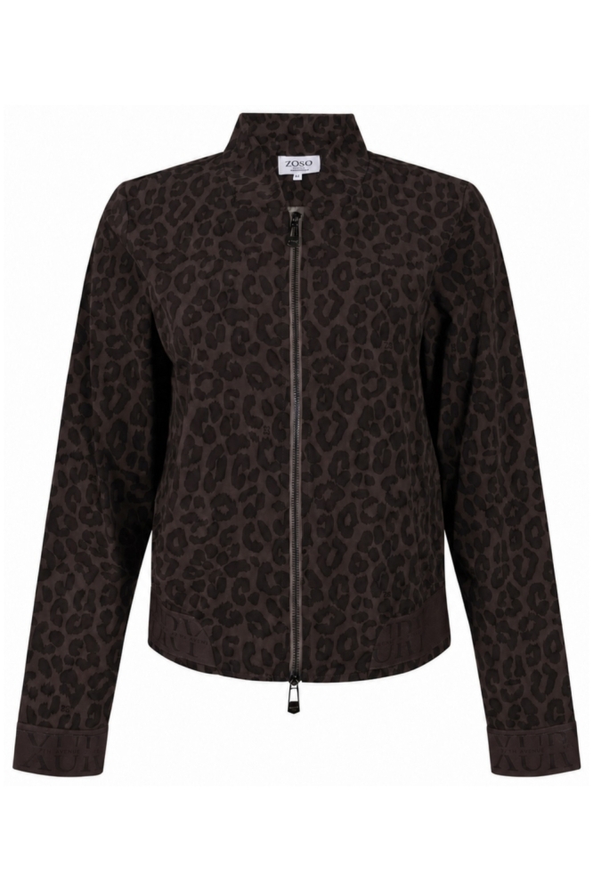 Zoso bruine dames vest | Vooraanzicht