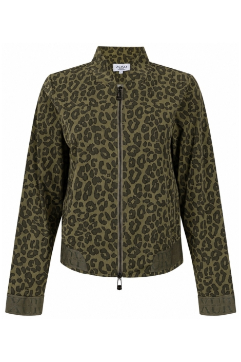 Zoso groene dames vest | Vooraanzicht