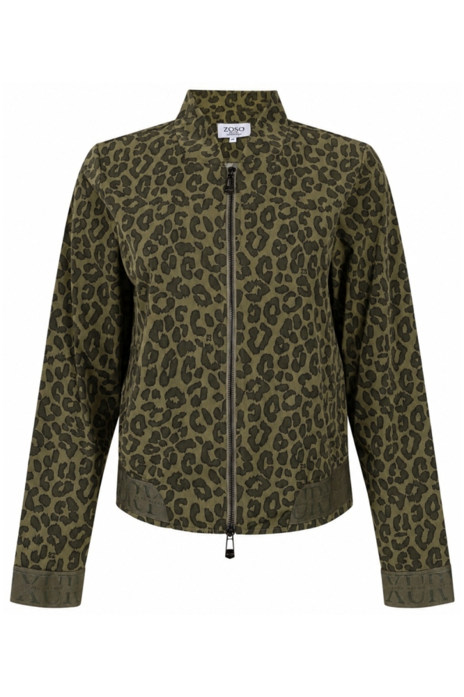Zoso groene dames vest | Vooraanzicht