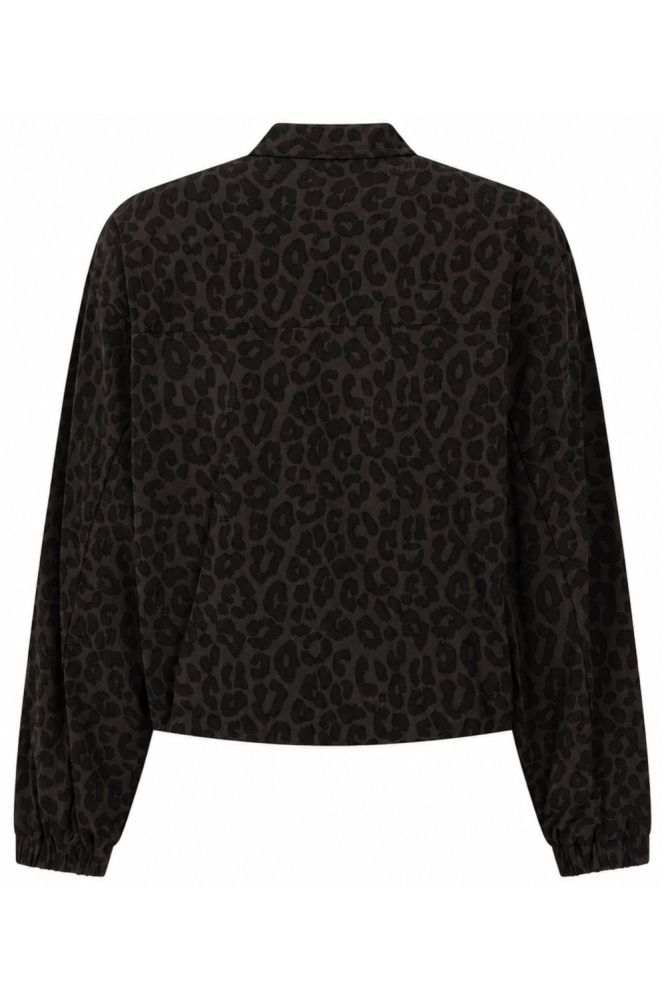 Zoso bruine dames blouse | Achteraanzicht
