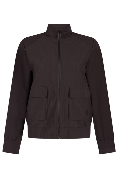 Zoso bruine dames vest | Vooraanzicht
