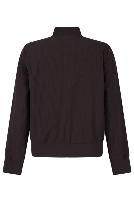 Zoso bruine dames vest | Achteraanzicht