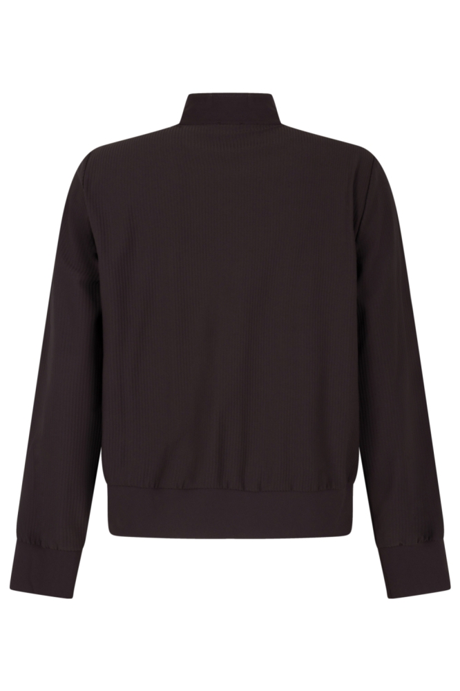 Zoso bruine dames vest | Achteraanzicht