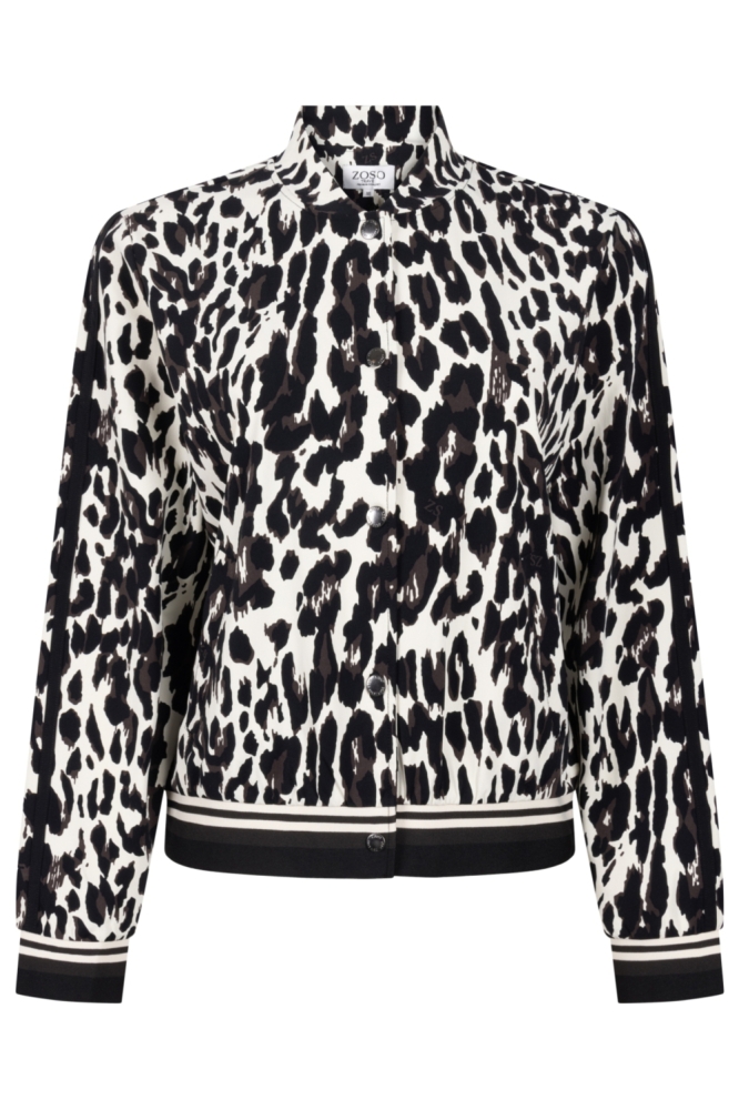 Zoso zwarte dames vest | Vooraanzicht