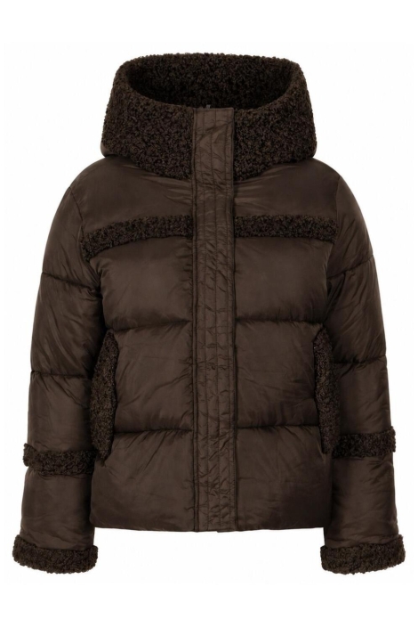 Ann&You bruine dames jas | Vooraanzicht
