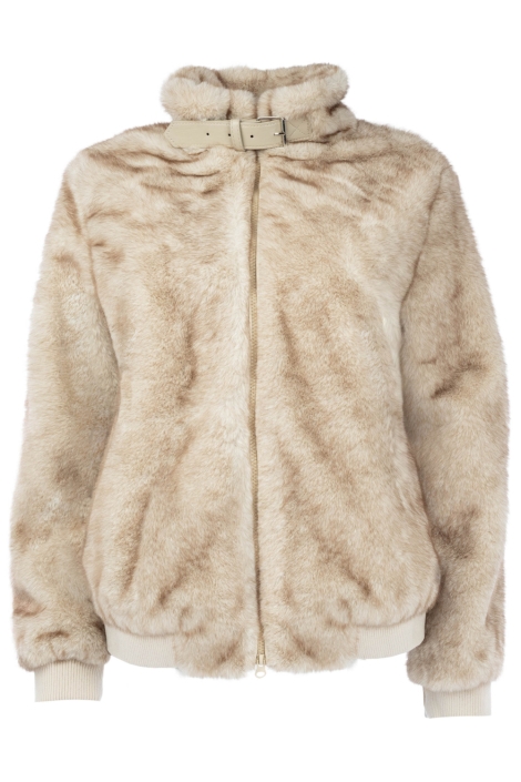 NED beige dames jas | Vooraanzicht