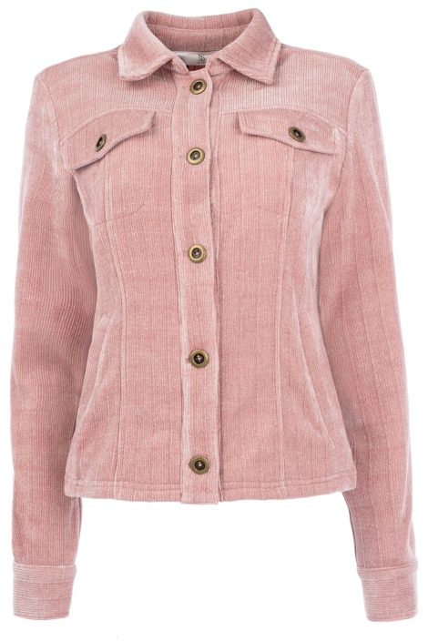 NED roze dames jas | Vooraanzicht