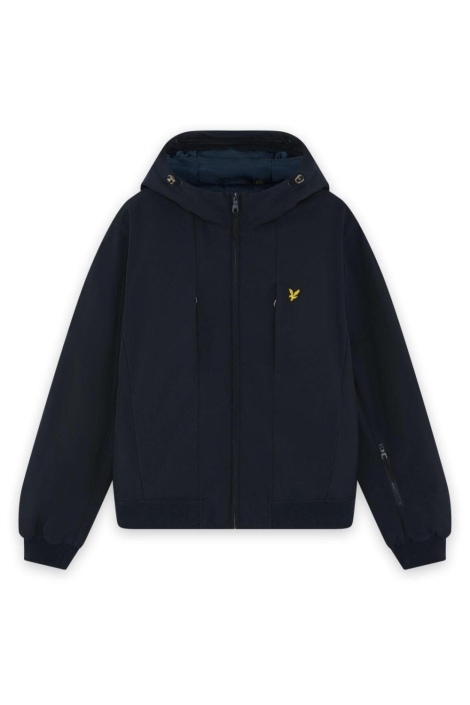 Lyle & Scott blauwe heren jas | Vooraanzicht