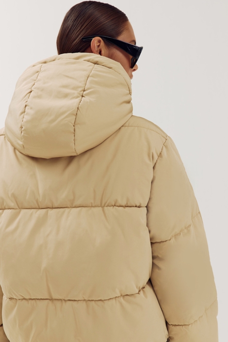 Harper & Yve zand dames jas | Close up