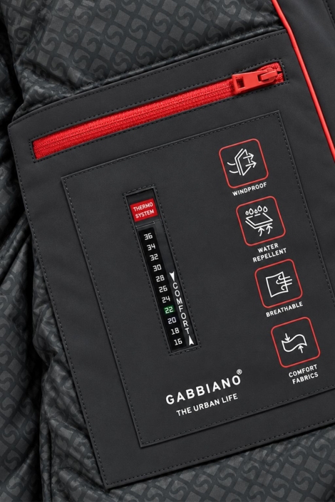 Gabbiano zwarte heren jas | Unique Selling Point