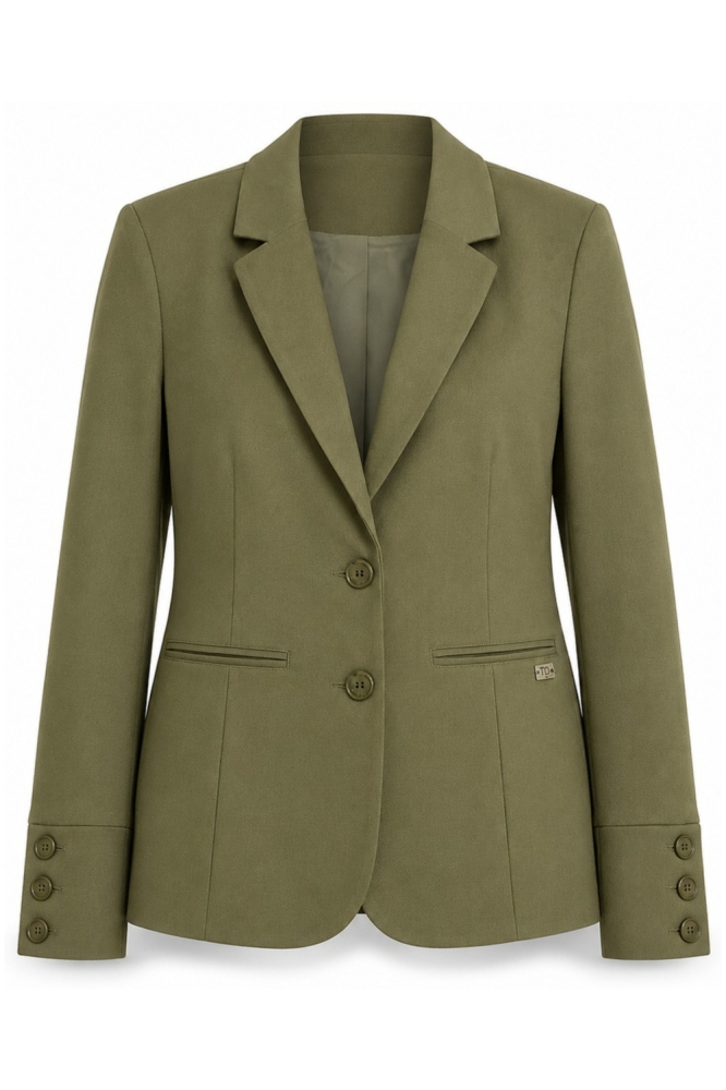 TQ Amsterdam groene dames blazer | 