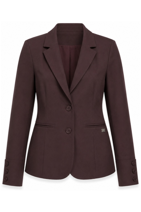 TQ Amsterdam bordeaux dames blazer | Vooraanzicht